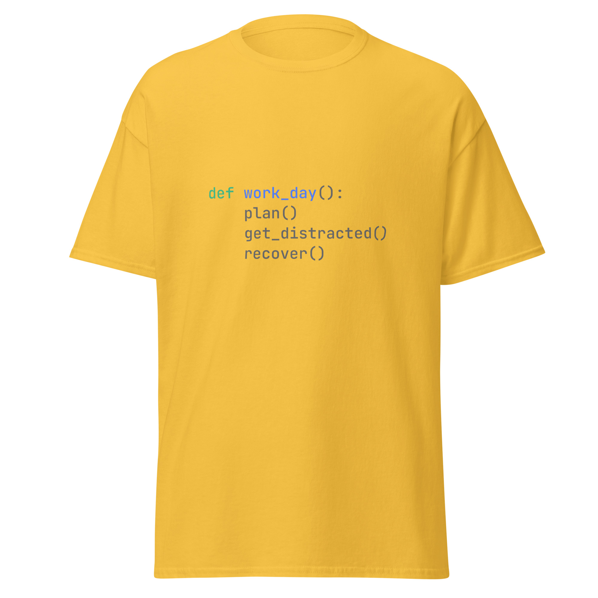 Camiseta Python workday